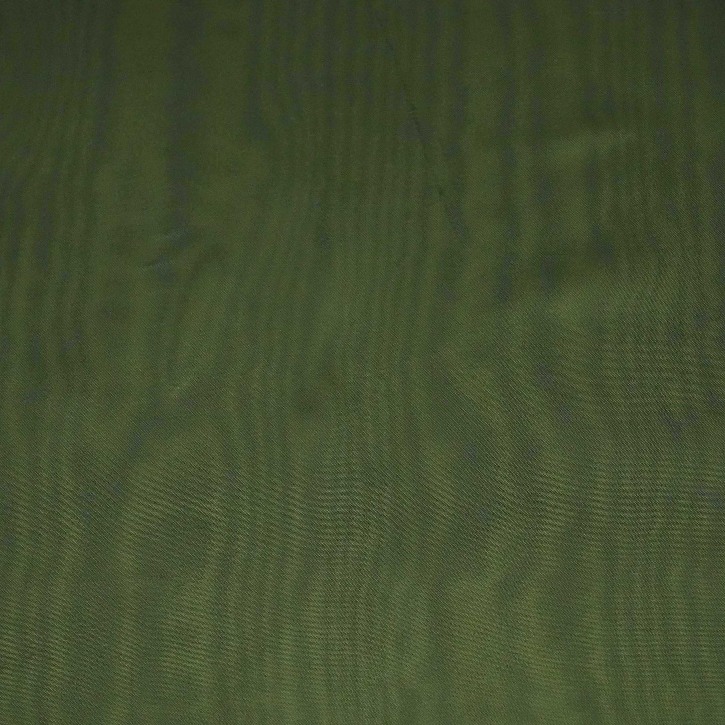 Olive Green Solid Roman Silk Fabric PFM-10