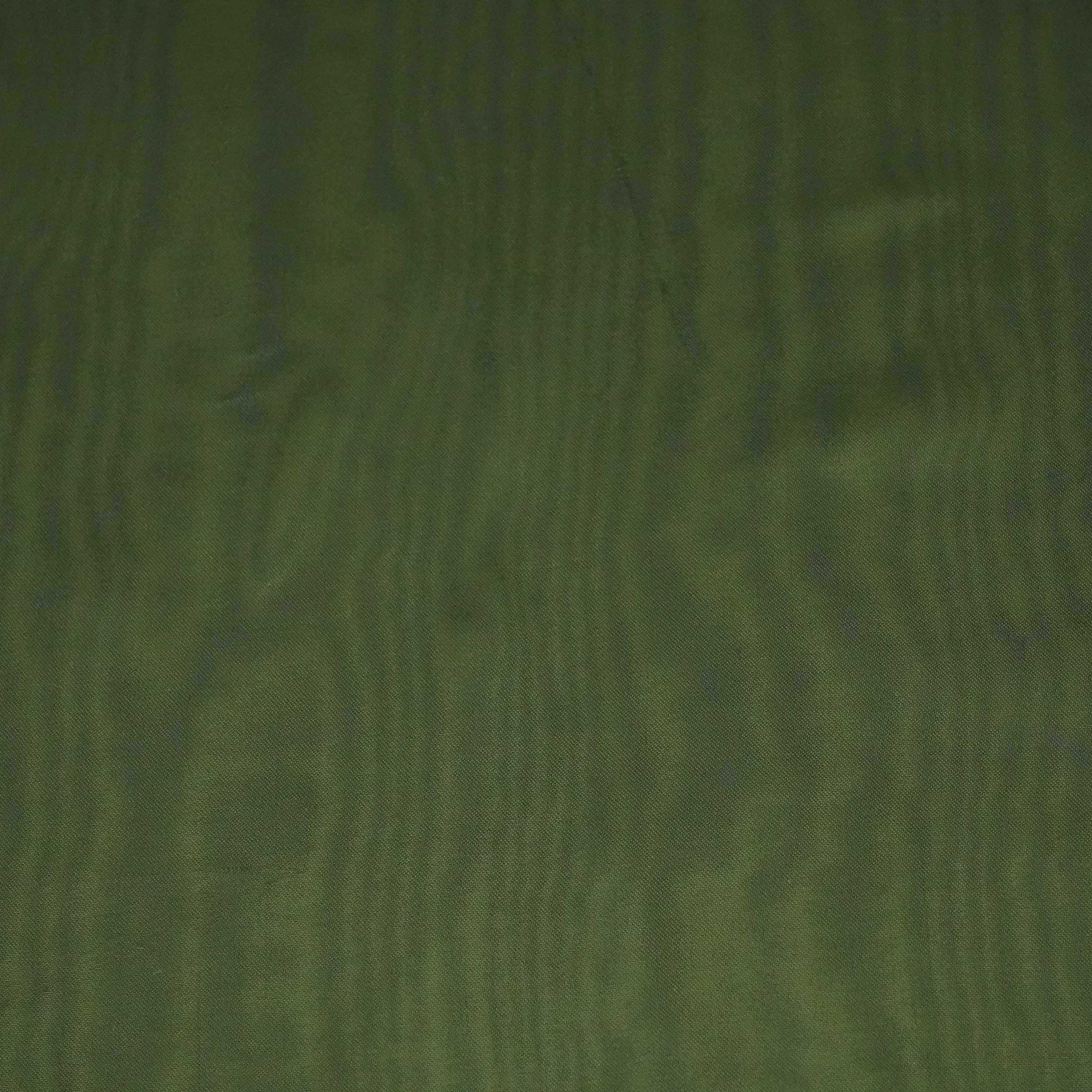 Olive Green Solid Roman Silk Fabric PFM-10 - TradeUNO