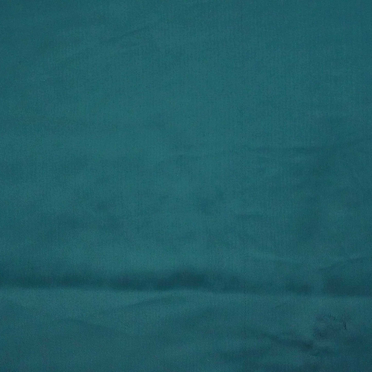 Teal Blue Solid Roman Silk Fabric PFM-03