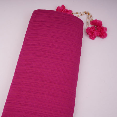 Pink Solid Crushed Poplin LI-32158 - TradeUNO