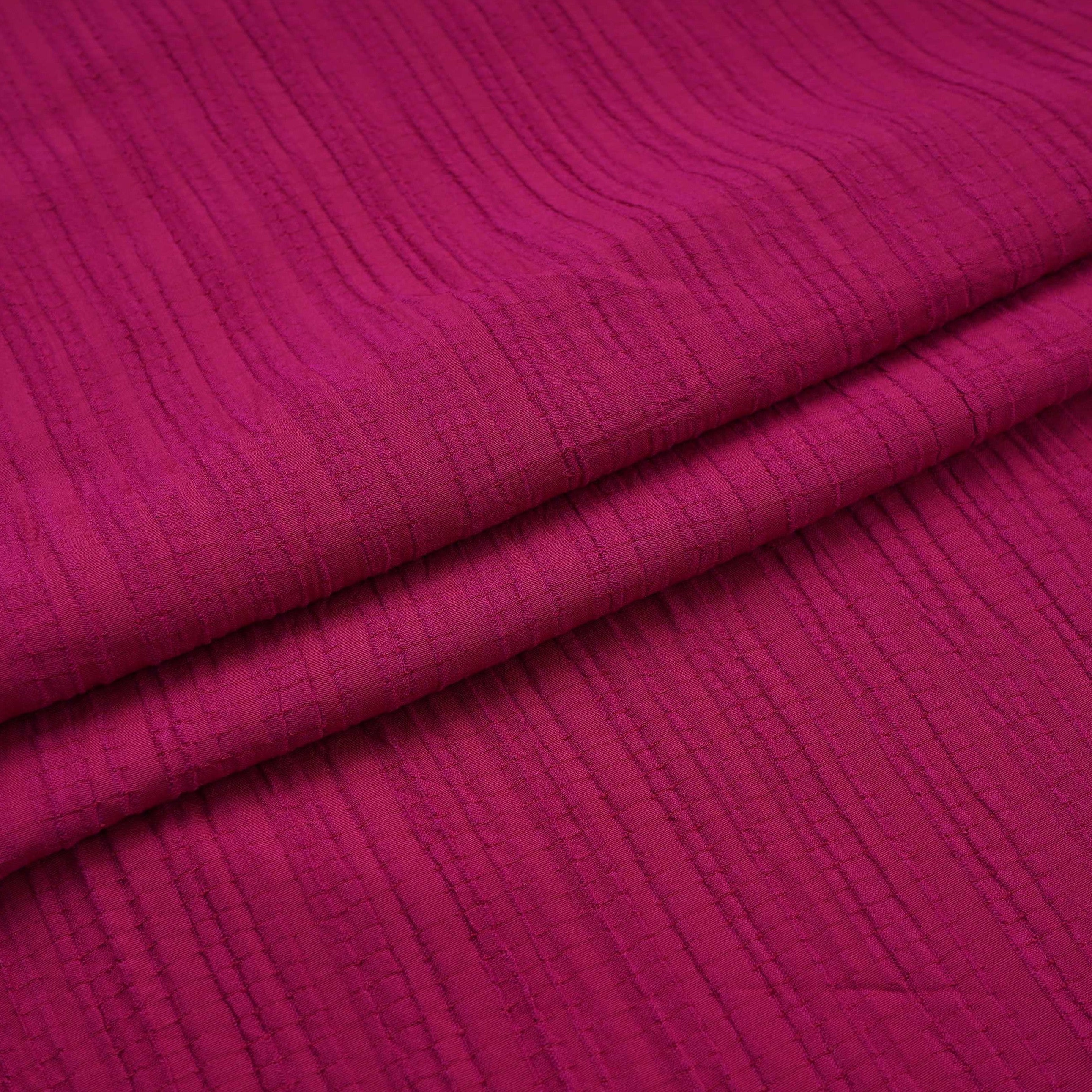 Pink Solid Crushed Poplin LI-32158 - TradeUNO