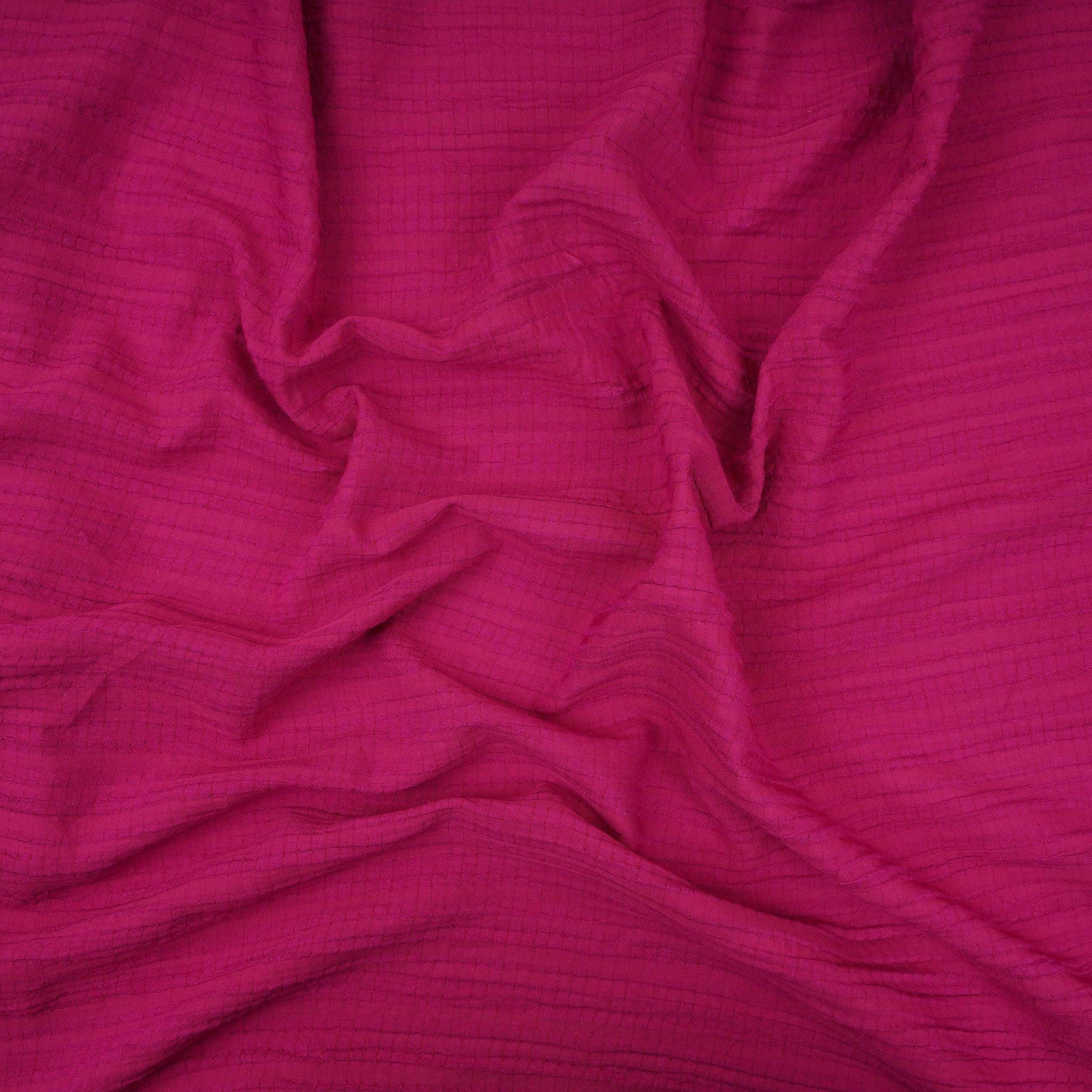 Pink Solid Crushed Poplin LI-32158 - TradeUNO