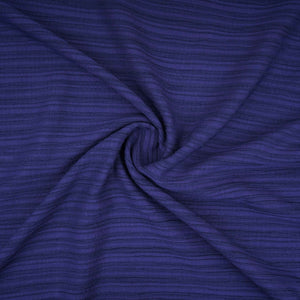 Navy Blue Solid Crushed Poplin LI-32165 - TradeUNO