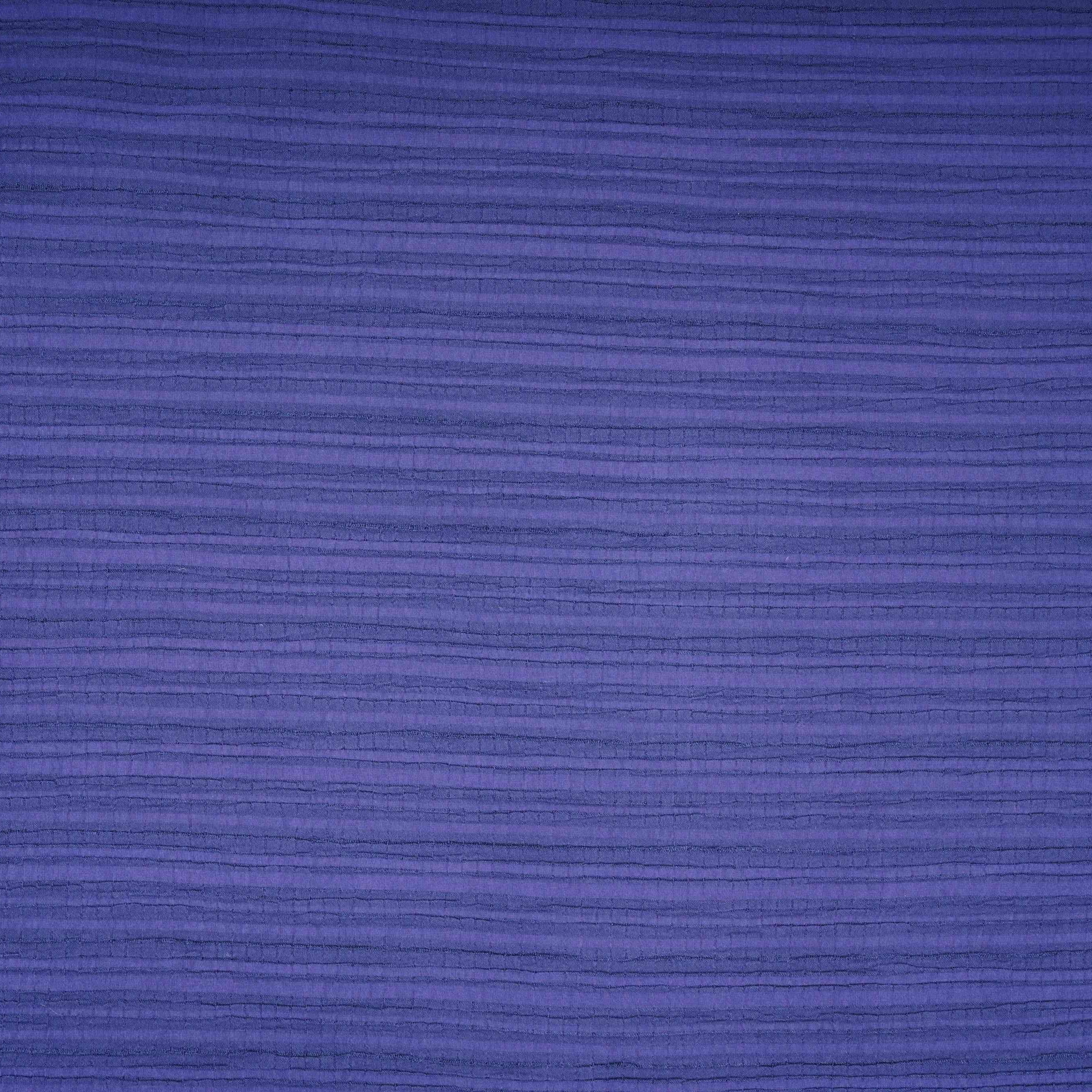 Navy Blue Solid Crushed Poplin LI-32165 - TradeUNO