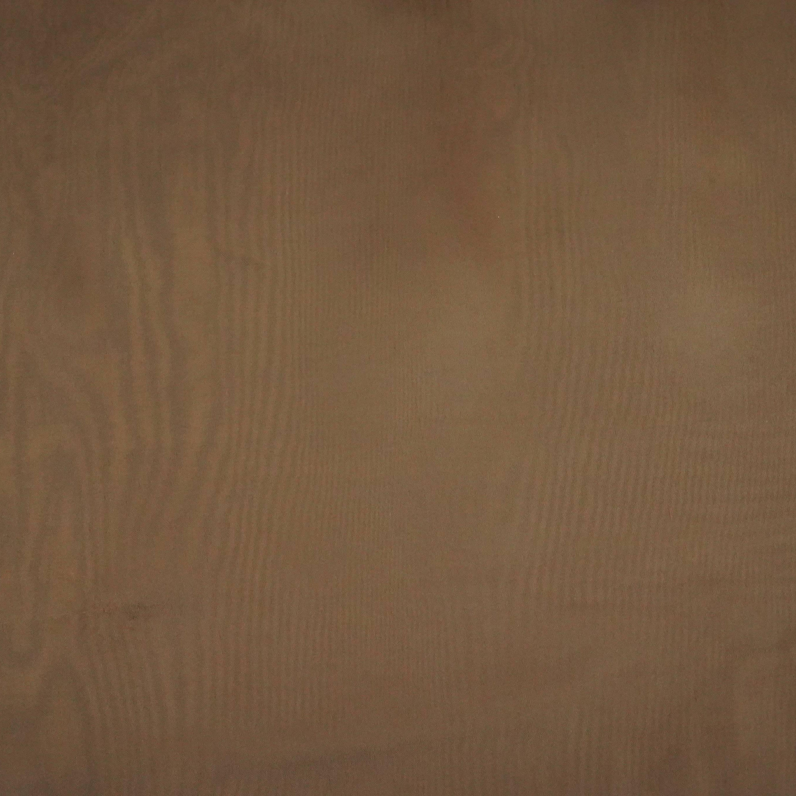 Light Brown Solid Roman Silk Fabric PFM-07 - TradeUNO