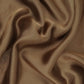 Light Brown Solid Roman Silk Fabric PFM-07