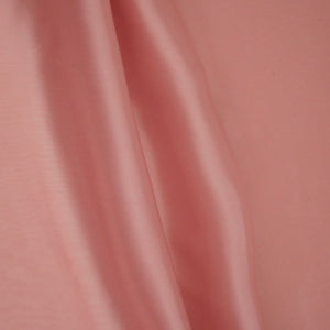 Peach Solid Roman Silk Fabric PFM-16 - TradeUNO