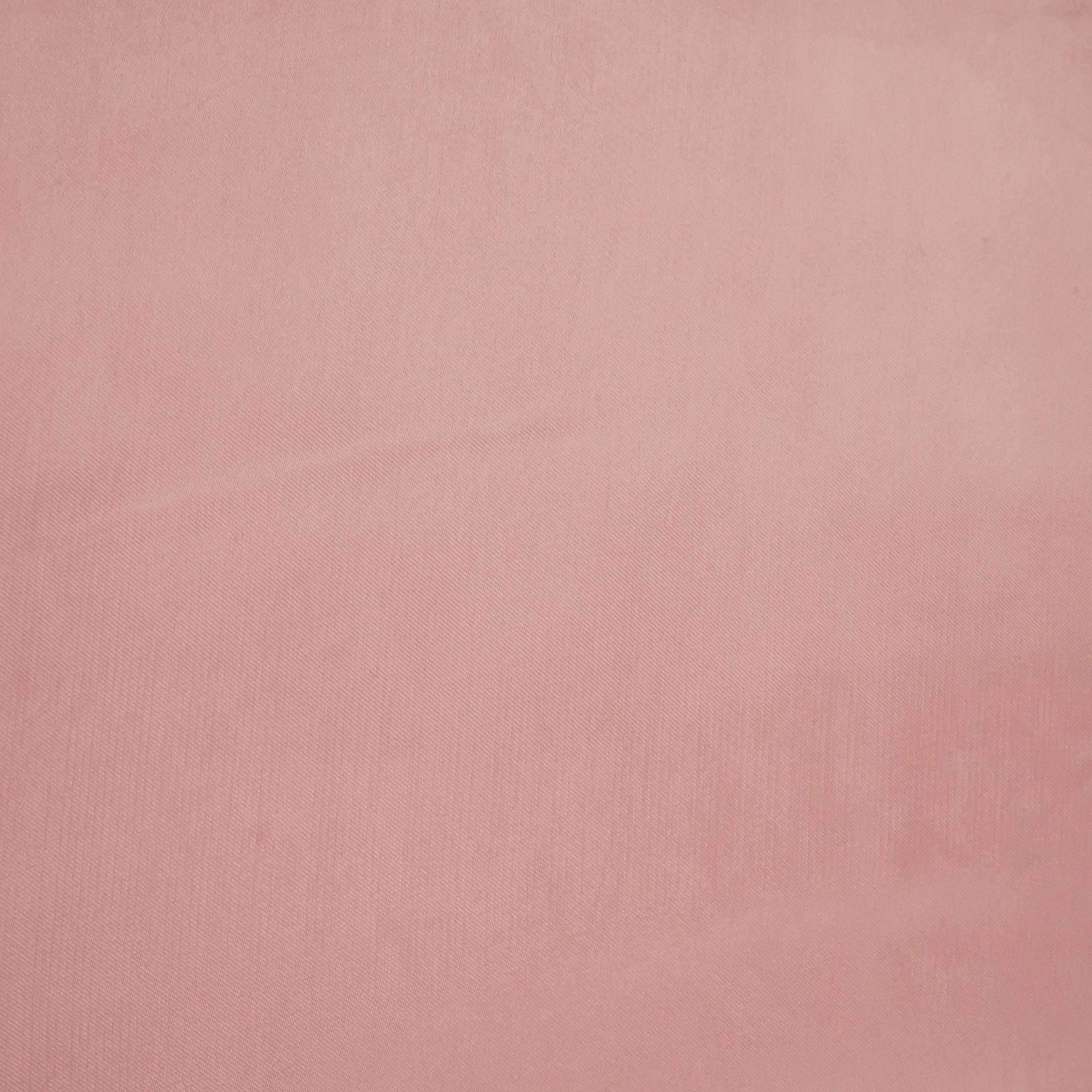 Peach Solid Roman Silk Fabric PFM-16 - TradeUNO