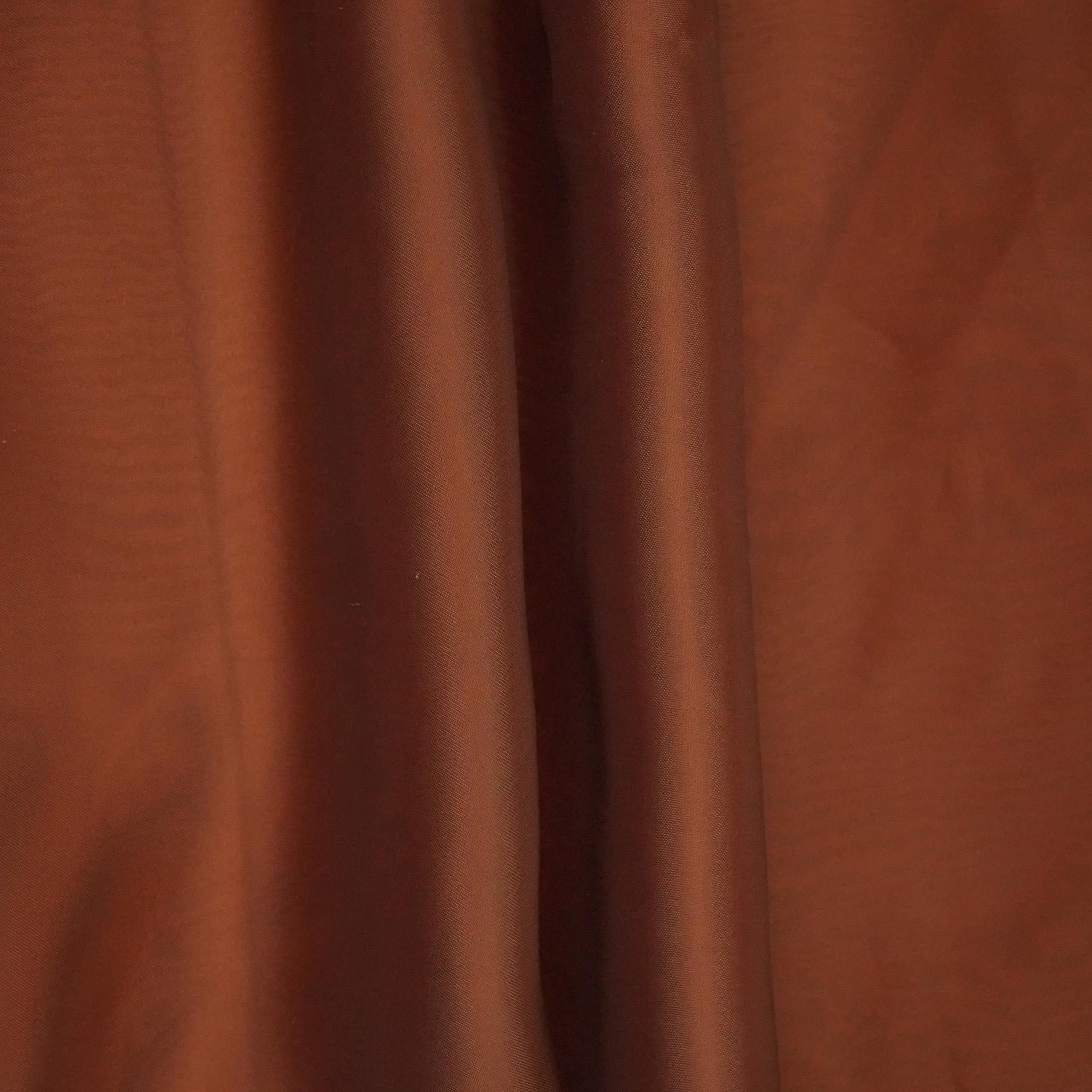 Espresso Brown Solid Roman Silk Fabric PFM-14 - TradeUNO