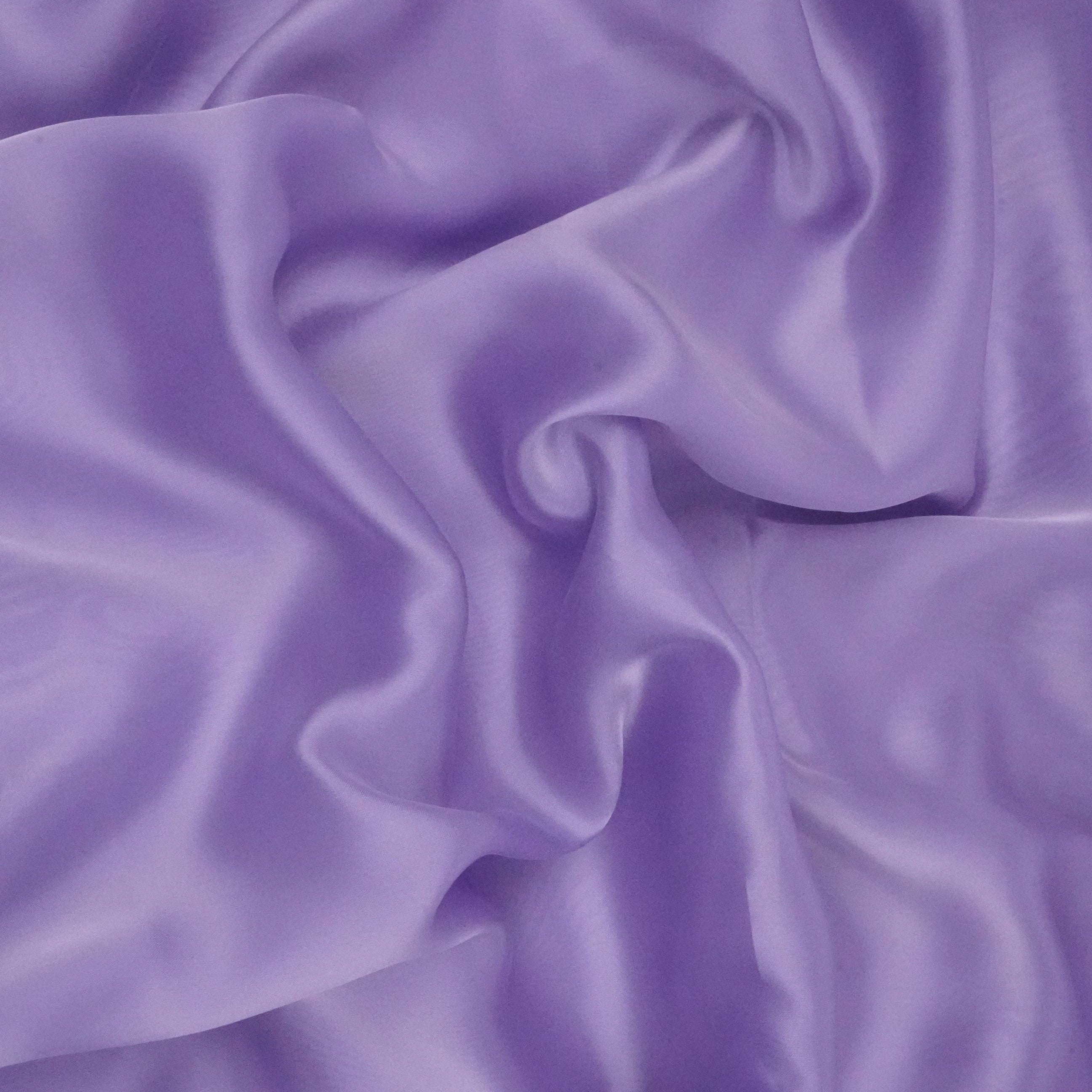 Lavender Solid Roman Silk Fabric PFM-01 - TradeUNO