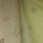 Light With Dark Green 4D Sequins Embroidery Malai Chanderi Fabric VF-32315