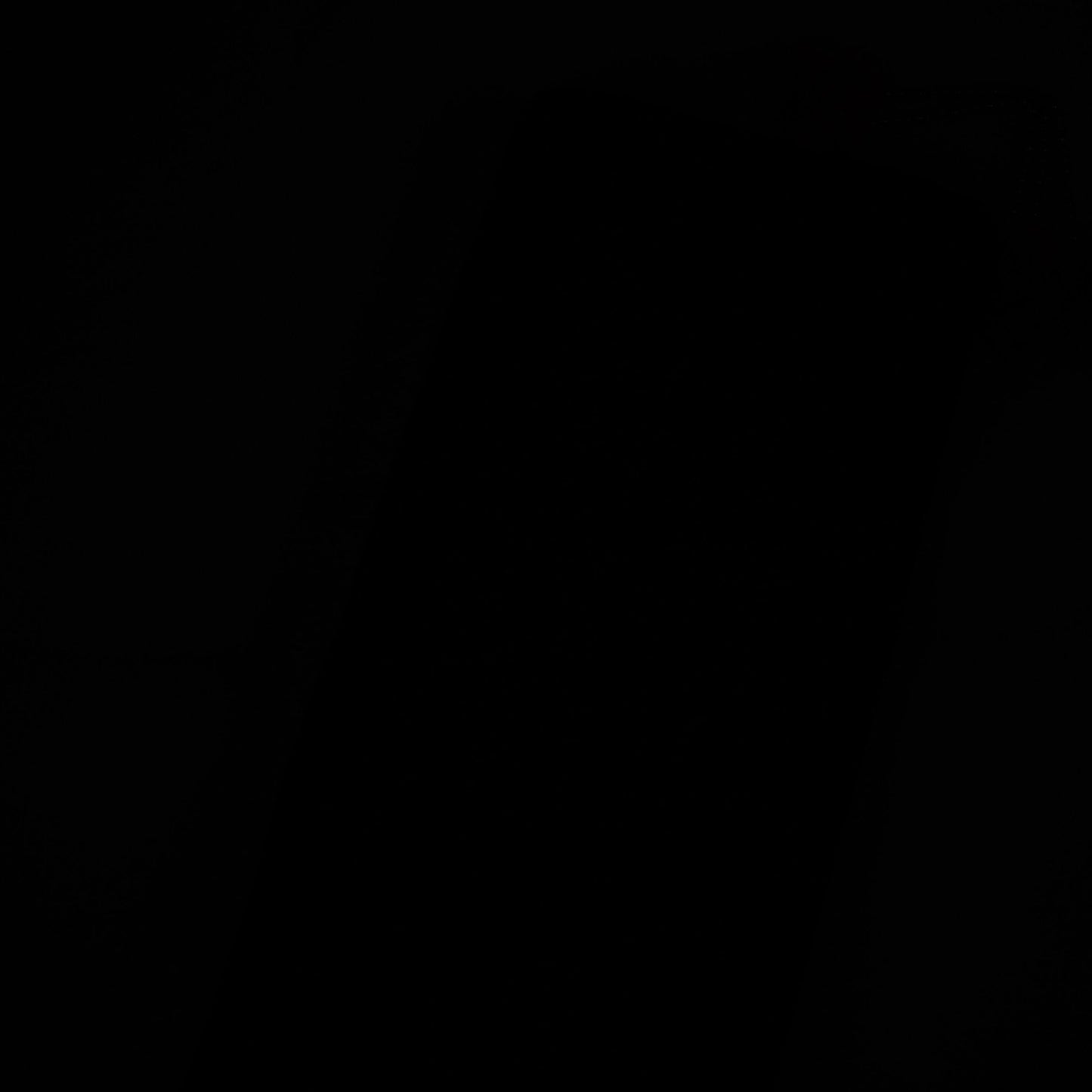 Black Solid Double Georgette Fabric LI-32201