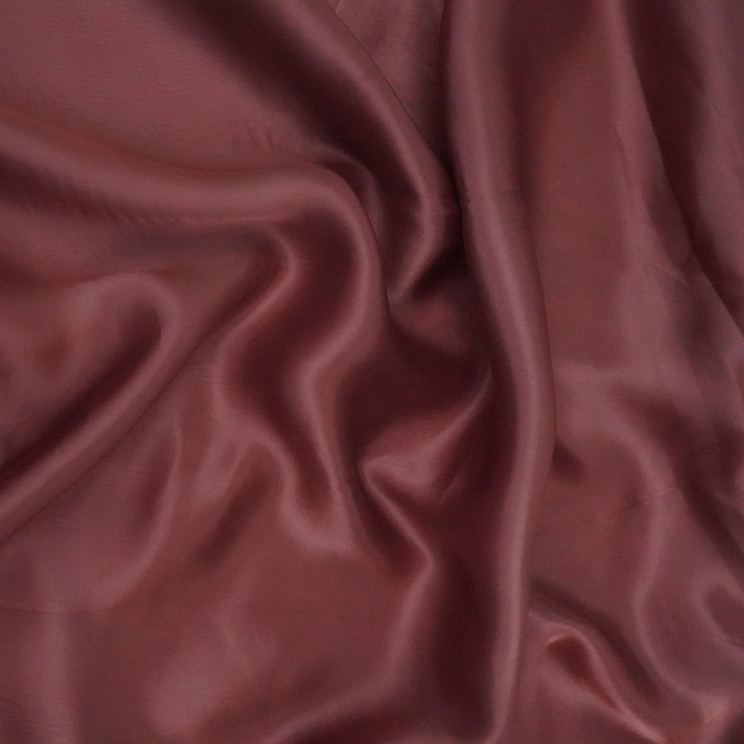Deep Plum Solid Roman Silk Fabric PFM-04 - TradeUNO