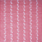 Red & White Check Floral Stripes Embroidery Cotton Fabric MJF-30617