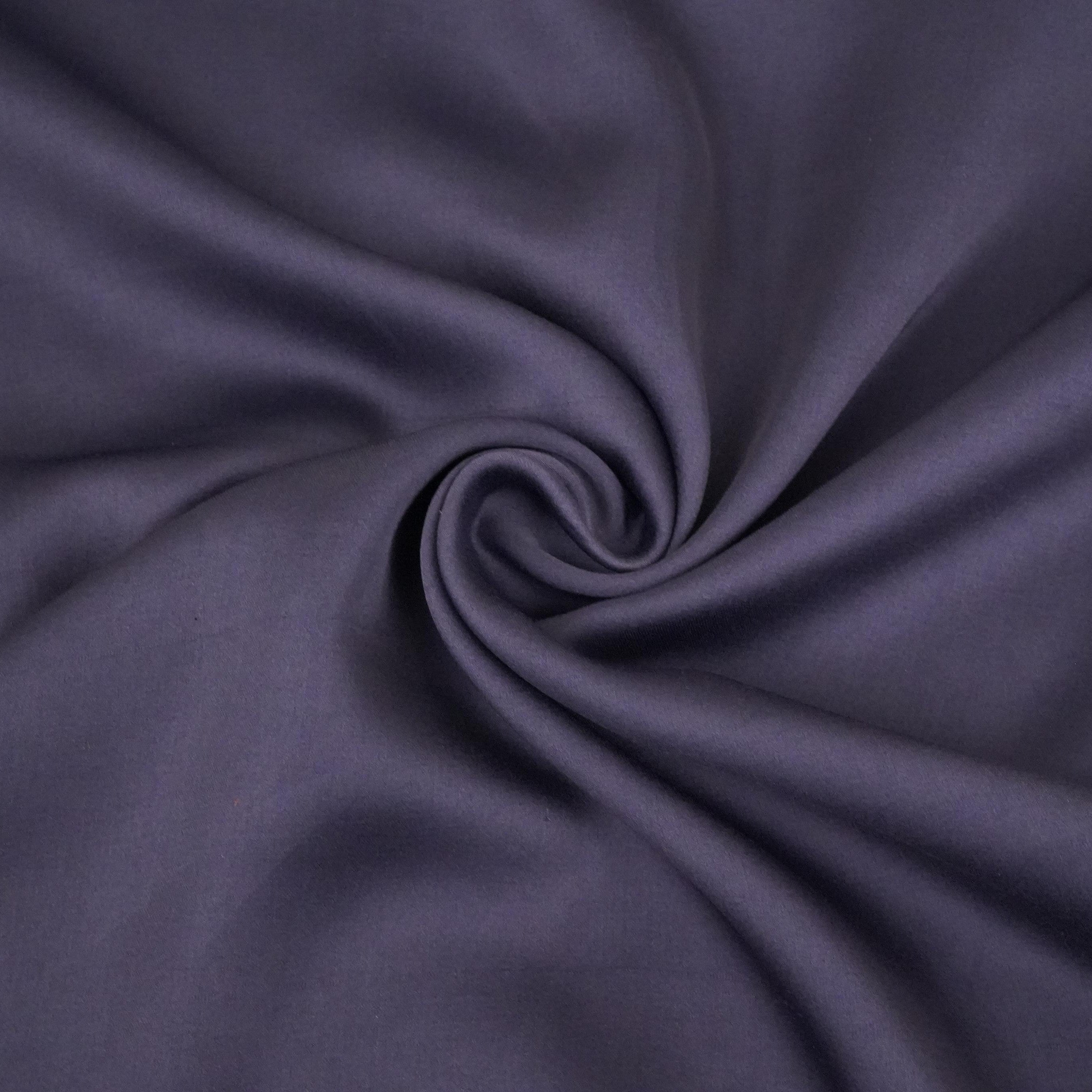 Slate Blue Solid Bemberg Silk Fabric KC-13538 - TradeUNO