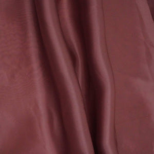 Deep Plum Solid Roman Silk Fabric PFM-04 - TradeUNO