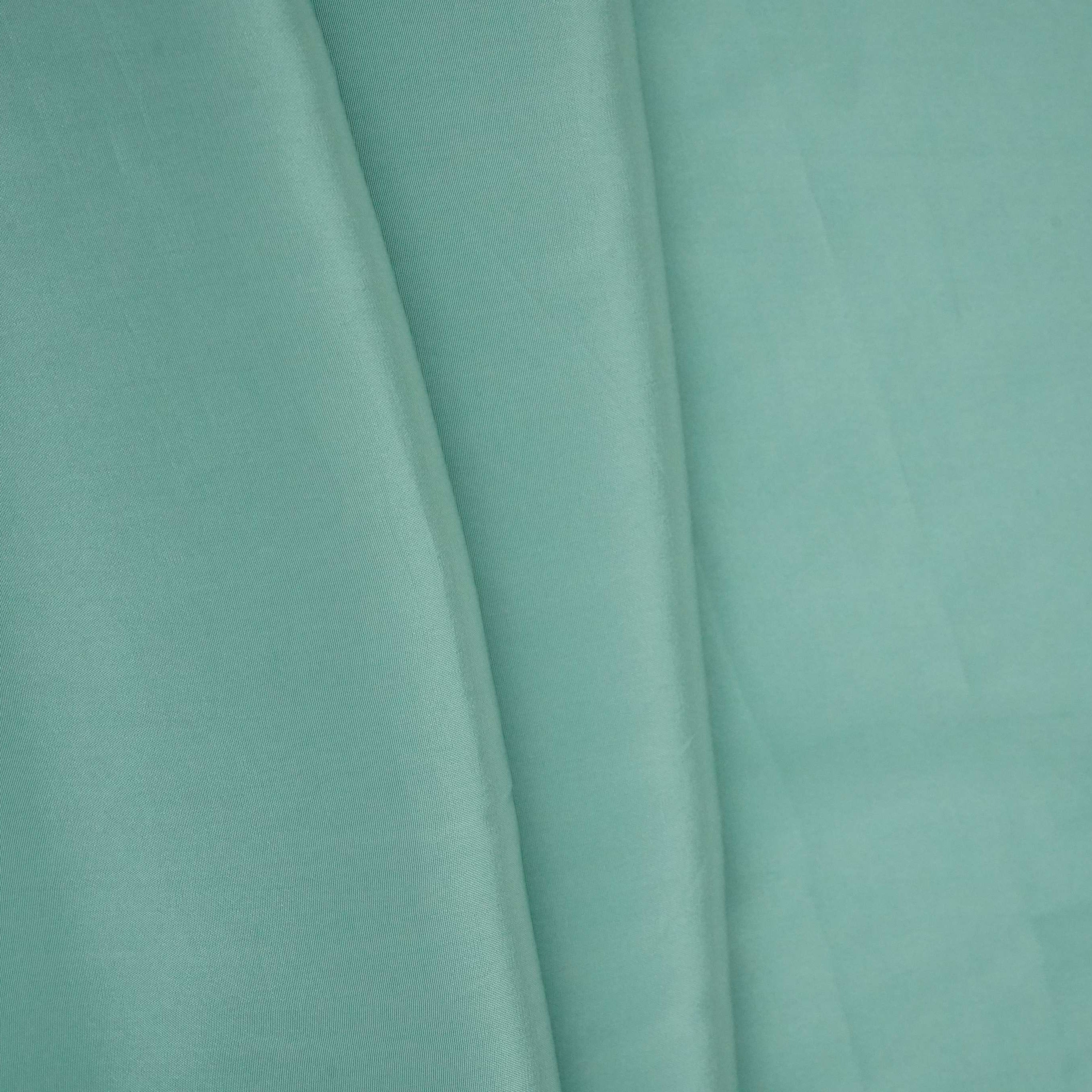 Sea Blue Solid Natural Crepe Fabric GT-28623 - TradeUNO