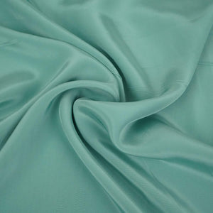 Sea Blue Solid Natural Crepe Fabric GT-28623 - TradeUNO