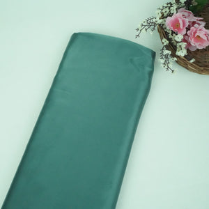 Turquoise Solid Roman Silk Fabric PFM-11 - TradeUNO