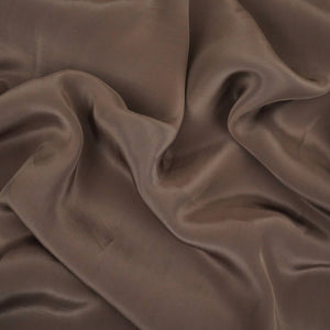 Chocolate Brown Natural Crepe Fabric GT-28621 - TradeUNO