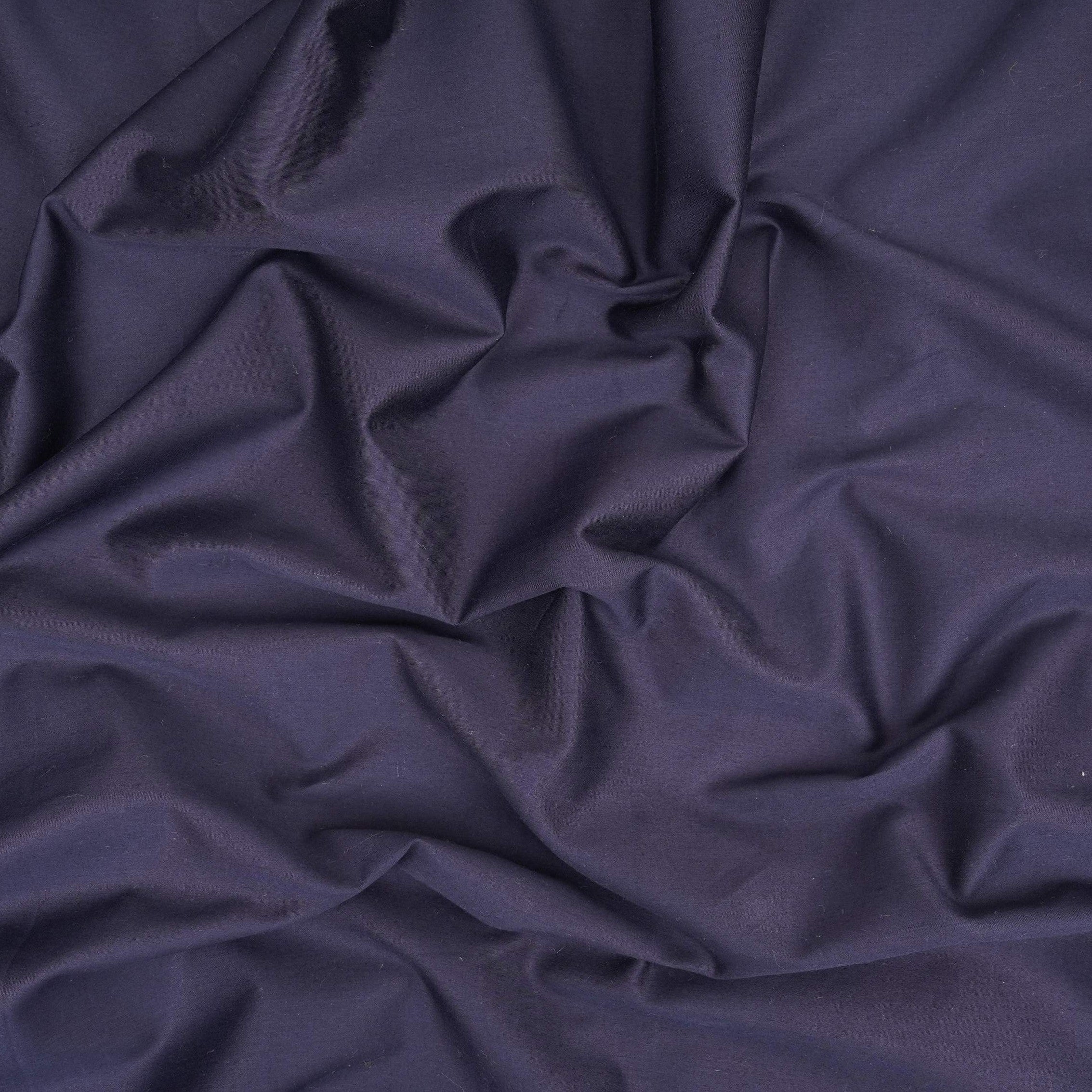 Navy Blue Solid Giza Cotton Fabric TFG-11 - TradeUNO