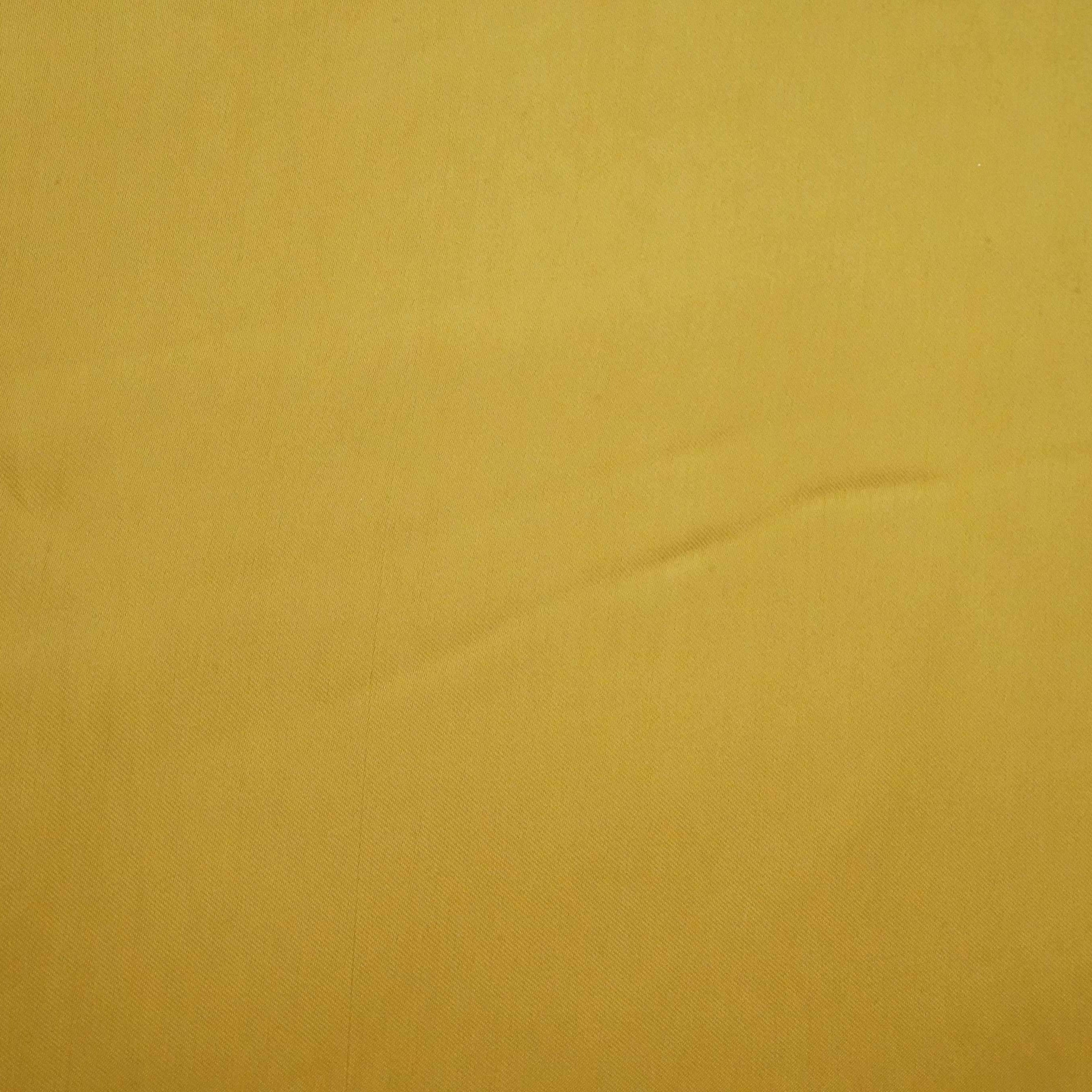 Yellow Solid Roman Silk Fabric PFM-08 - TradeUNO