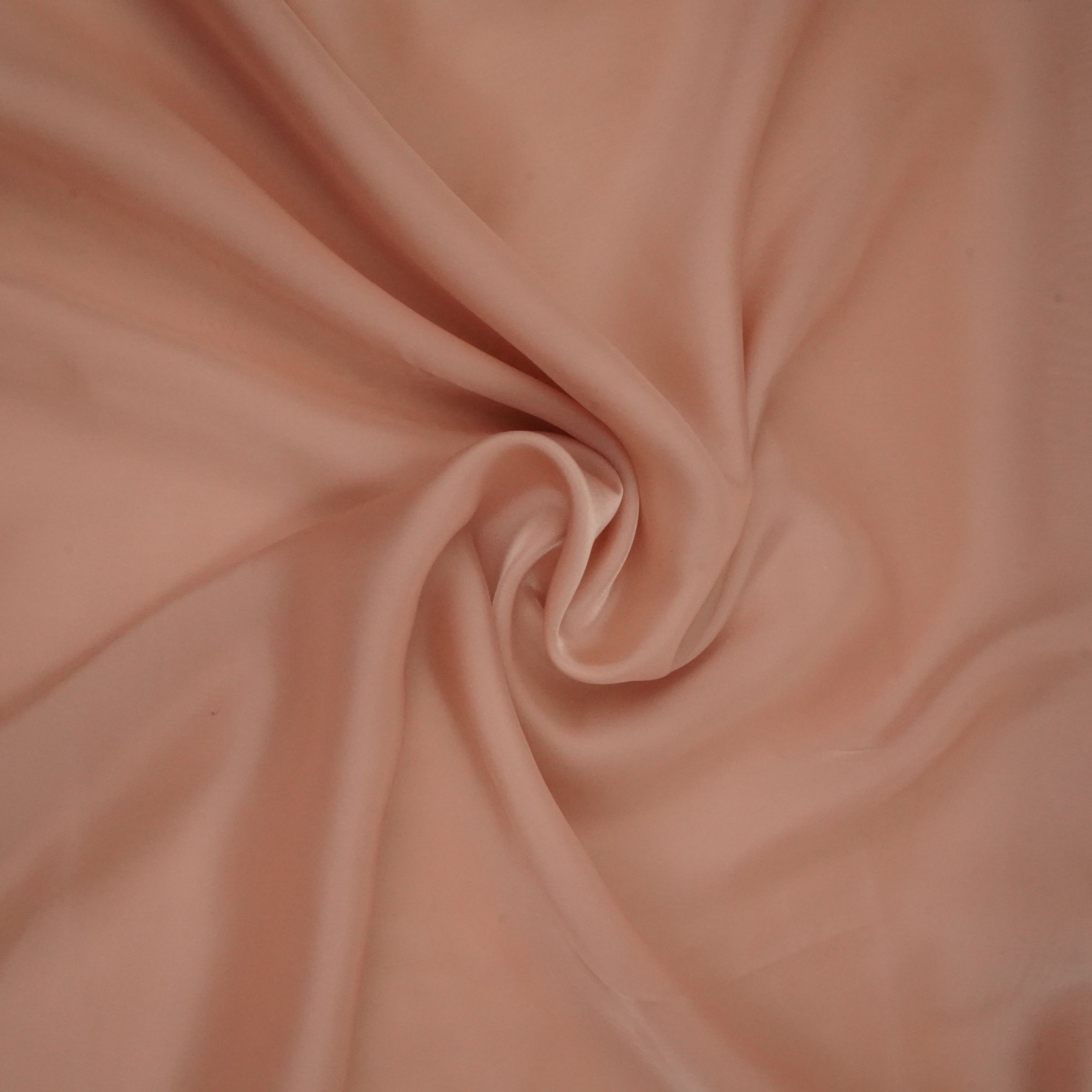 Blush Pink Solid Roman Silk Fabric PFM-02 - TradeUNO