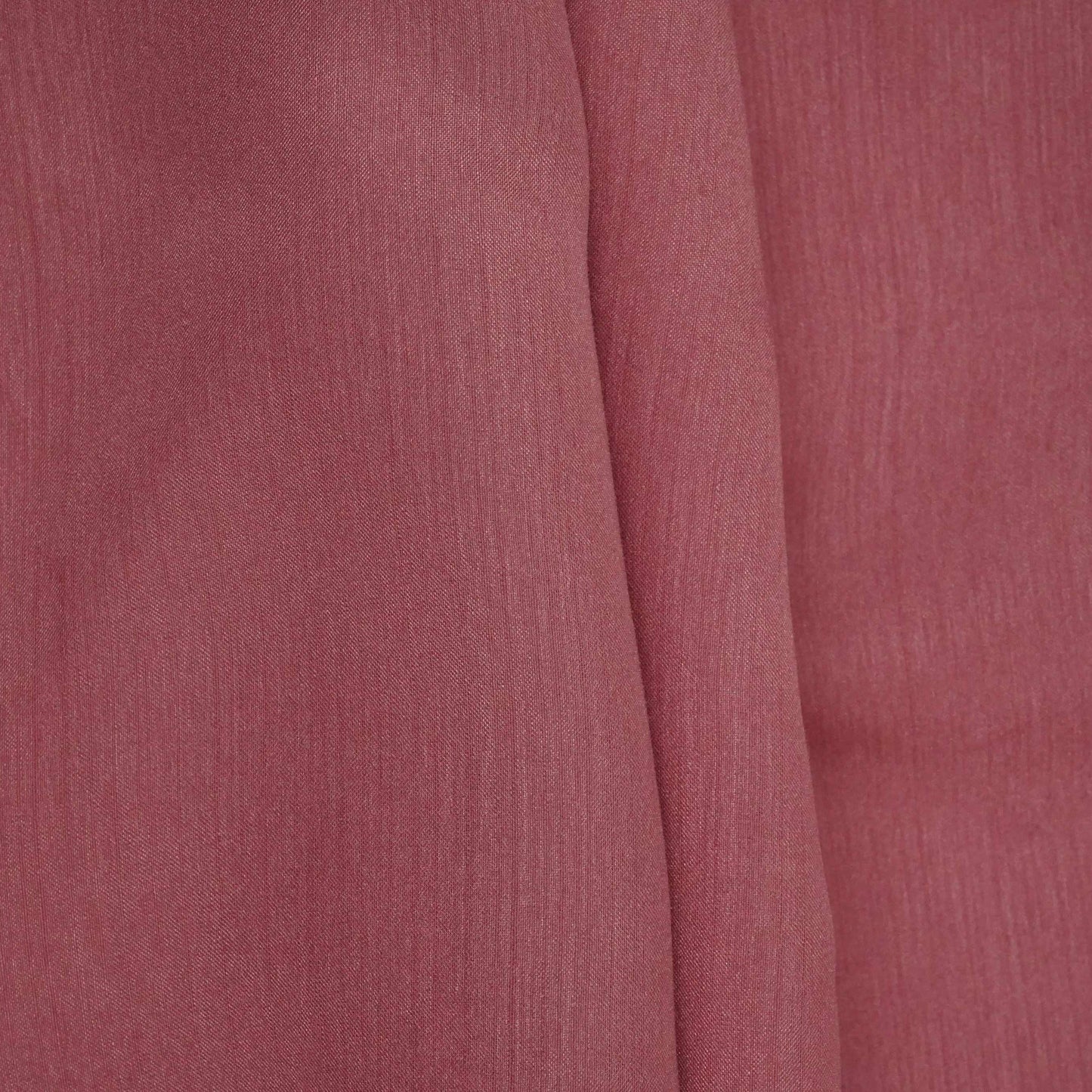 Coral Pink Solid Bemberg Silk Fabric KC-12534