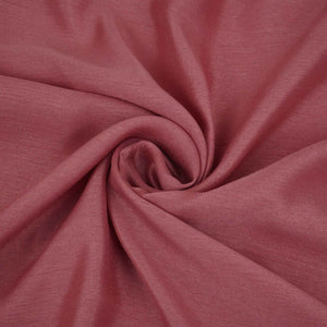 Coral Pink Solid Bemberg Silk Fabric KC-12534 - TradeUNO