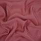 Coral Pink Solid Bemberg Silk Fabric KC-12534