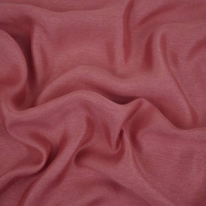 Coral Pink Solid Bemberg Silk Fabric KC-12534 - TradeUNO