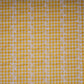 Yellow & White Check Floral Stripes Embroidery Cotton Fabric MJF-30613