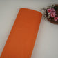 Orange Solid Bemberg Raw Silk Fabric SSMR-01