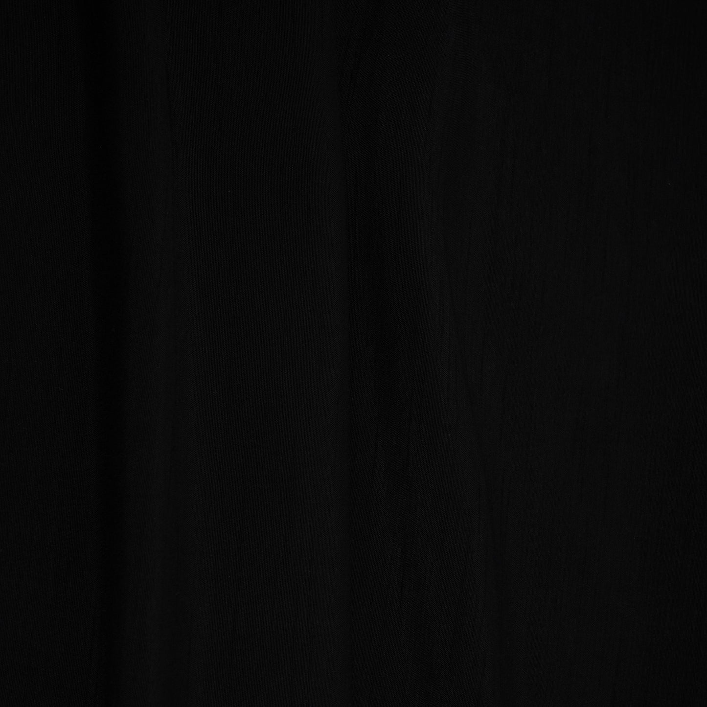 Black Solid Bemberg Raw Silk Fabric SSMR-07
