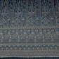 Blue Traditional Zari Embroidery Georgette Fabric DR-32407