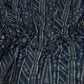 Blue Traditional Zari Embroidery Georgette Fabric DR-32407