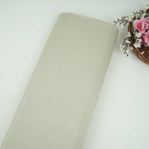 Mint Green Solid Bemberg Raw Silk Fabric SSMR-08