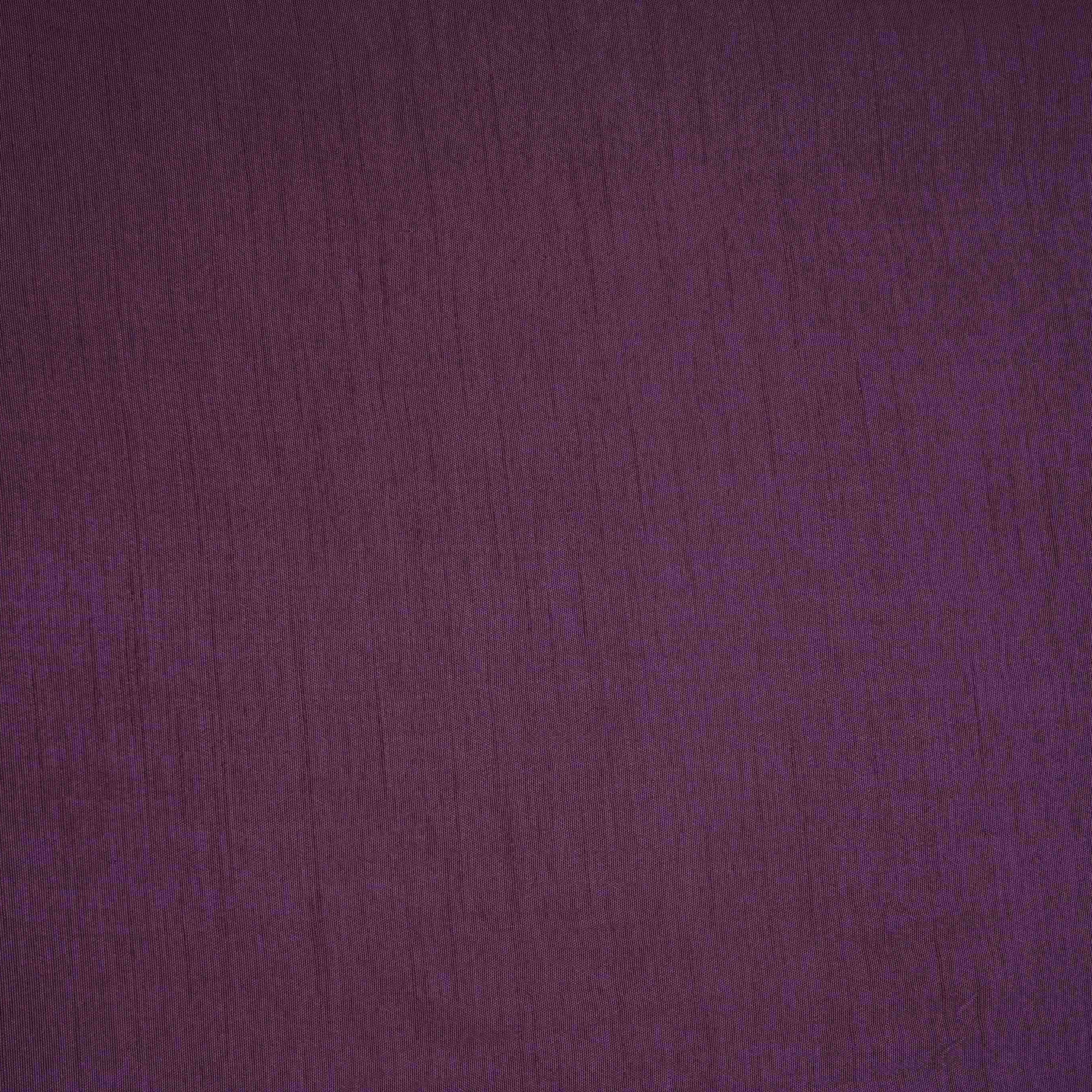 Purple Solid Bemberg Raw Silk Fabric SSMR-06 - TradeUNO