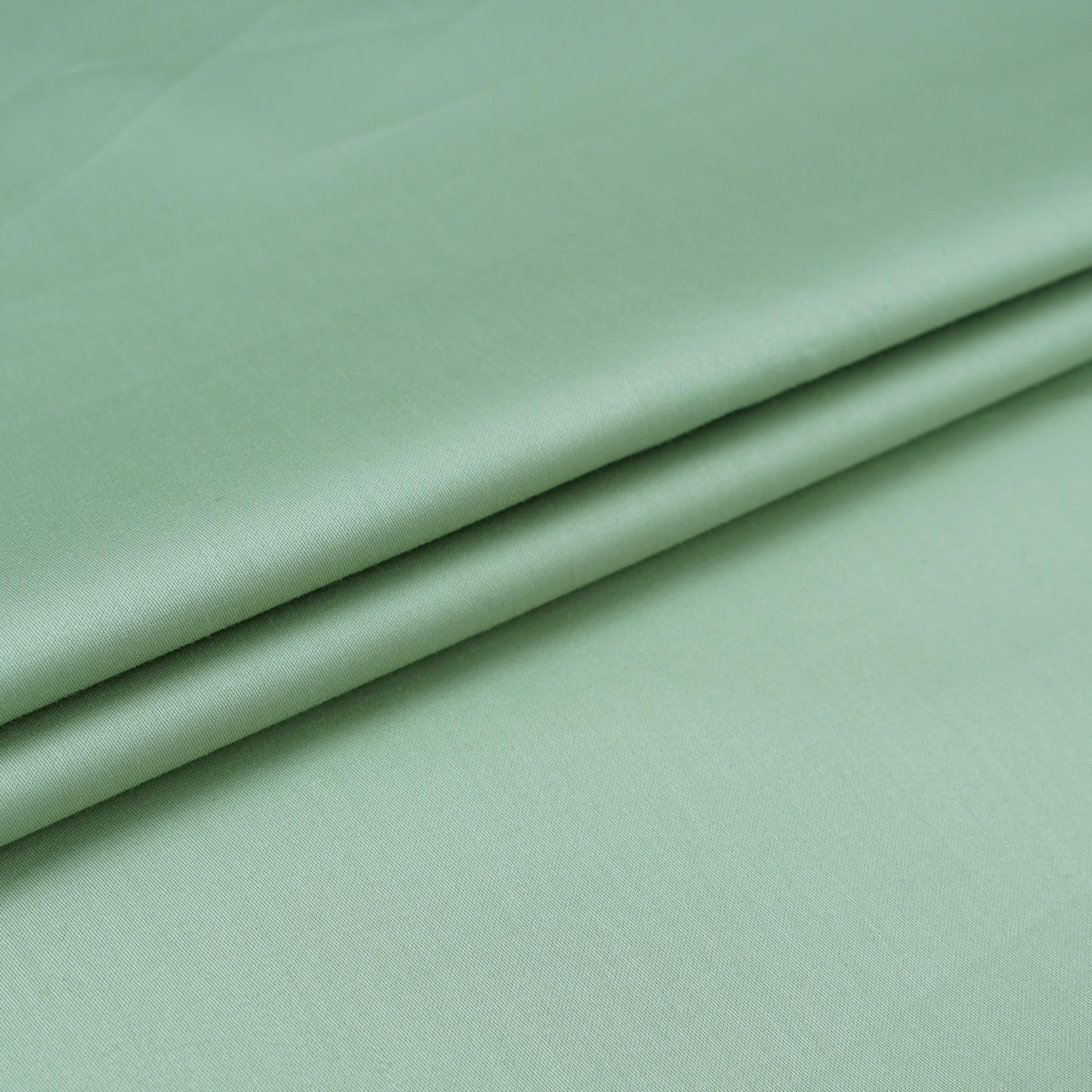 Mint Green Solid Giza Cotton Fabric TFG-06 - TradeUNO