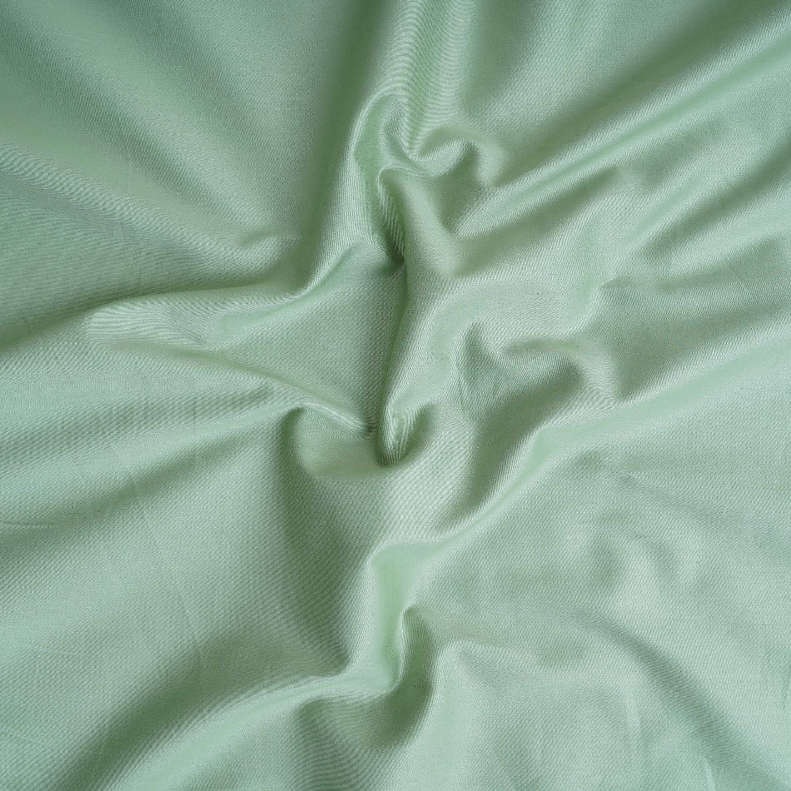 Mint Green Solid Giza Cotton Fabric TFG-06 - TradeUNO