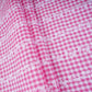 Pink & White Check Floral Stripes Embroidery Cotton Fabric MJF-30619