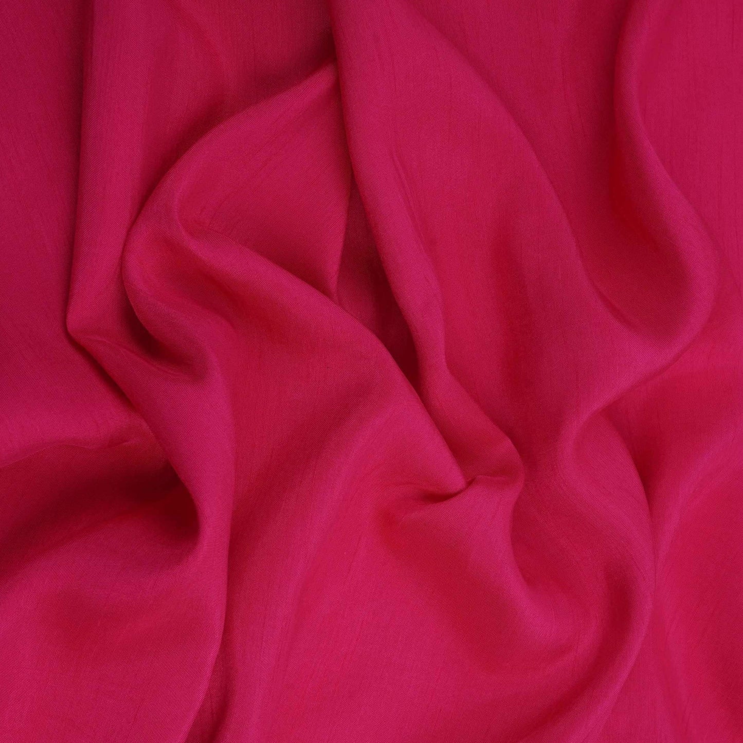 Magenta Pink Solid Bemberg Raw Silk Fabric SSMR-04