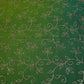 Bottle Green 4D Sequins embroidery Mul Chanderi Fabric VF-32077