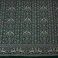 Bottle Green Heavy Zari Sequins Embroidery Chinon Fabric DR-32400