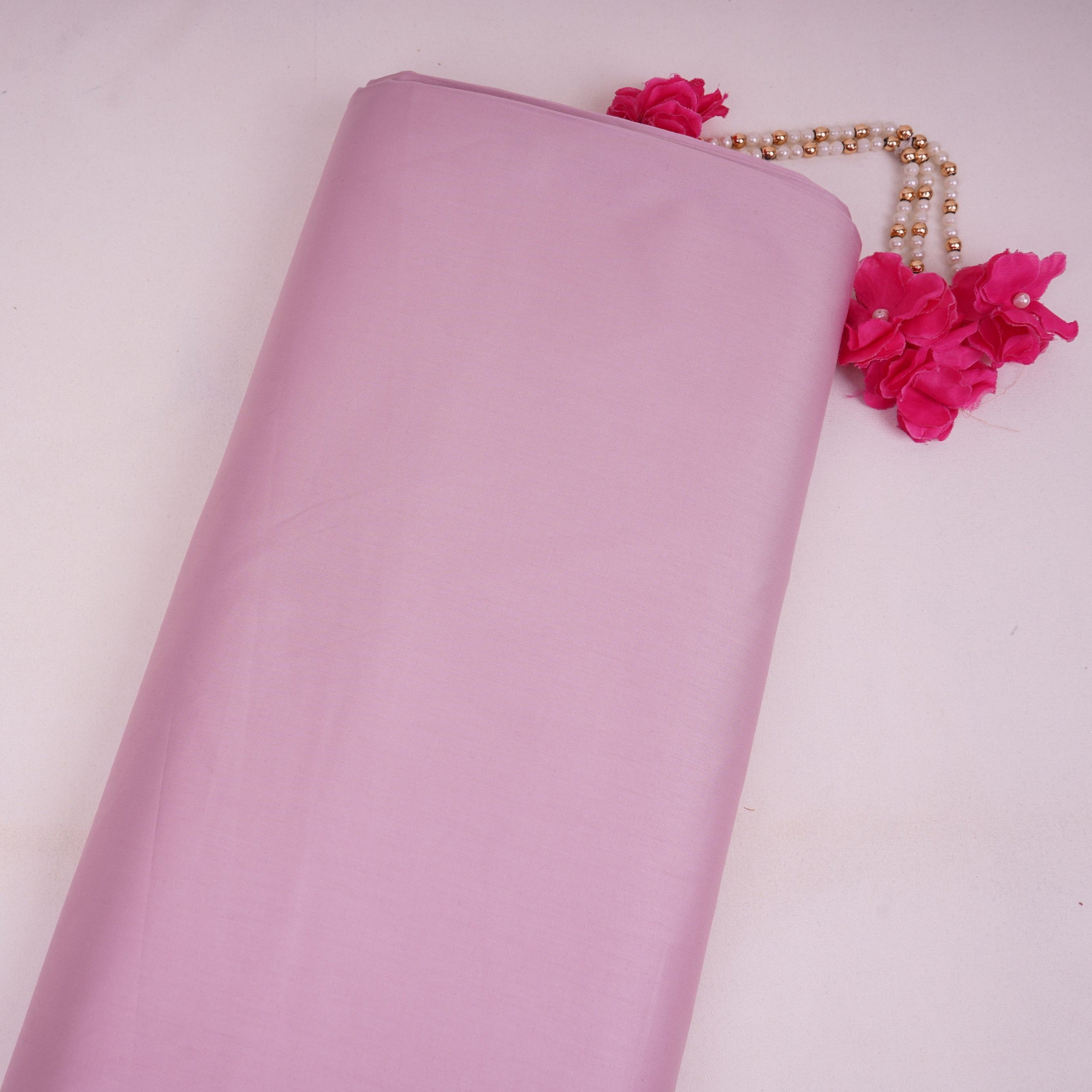 Lavender Solid Giza Cotton Fabric TFG-01 - TradeUNO