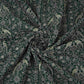 Bottle Green Heavy Zari Sequins Embroidery Chinon Fabric DR-32400