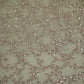 Antique Gold with Rose Gold Sequins embroidery Kanjivaram Silk Fabric TF-32080
