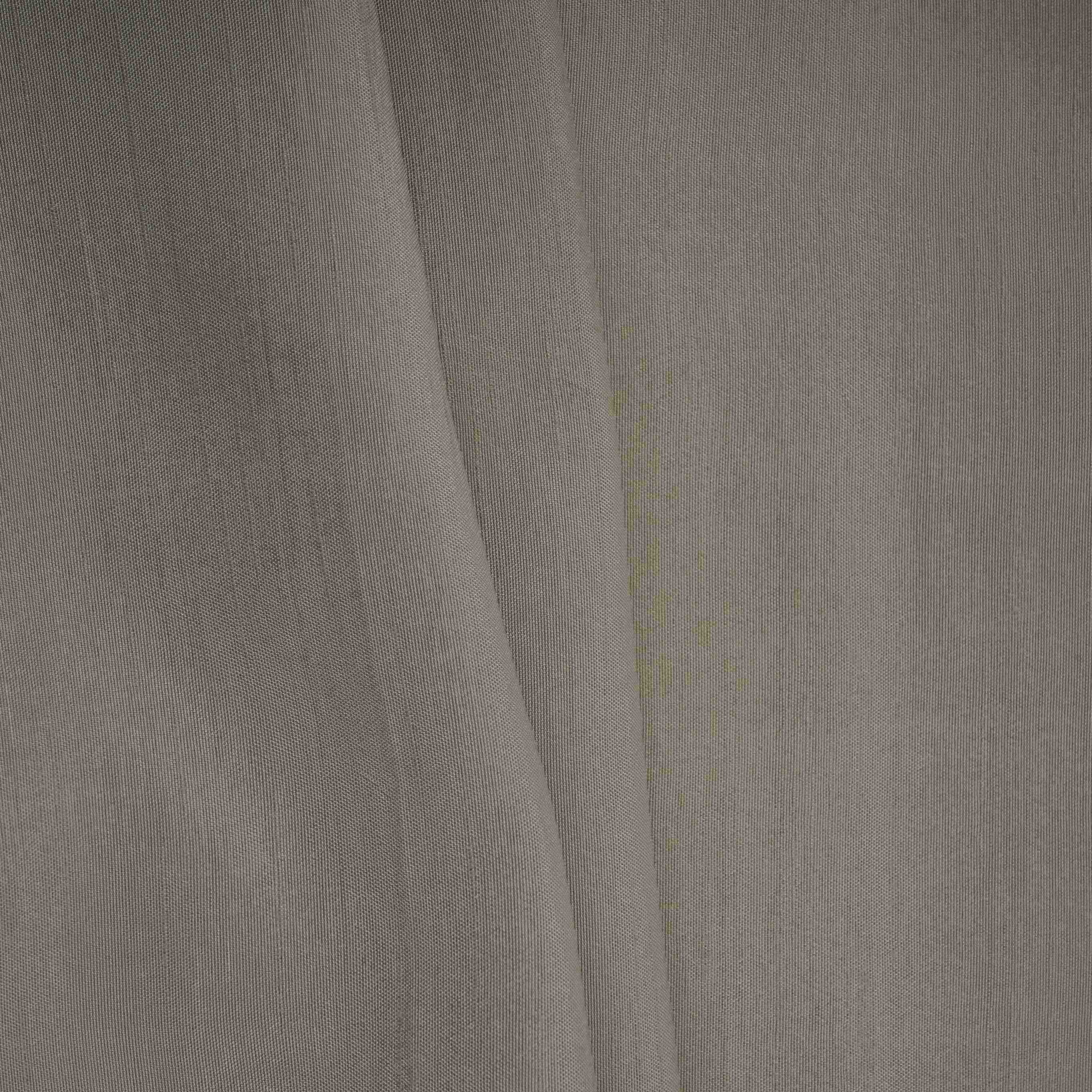 Grey Solid Bemberg Raw Silk Fabric SSMR-05 - TradeUNO