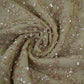 Antique Gold with Rose Gold Sequins embroidery Kanjivaram Silk Fabric TF-32080