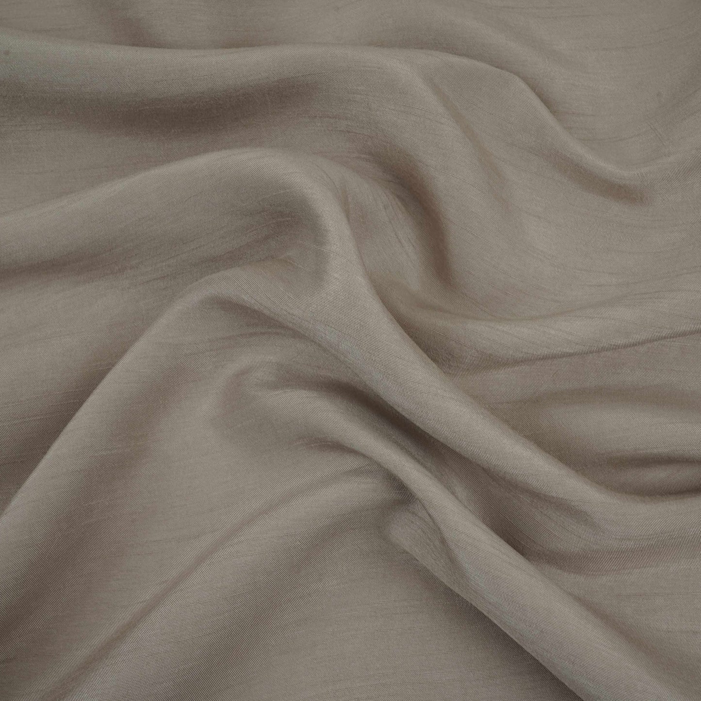 Grey Solid Bemberg Raw Silk Fabric SSMR-05
